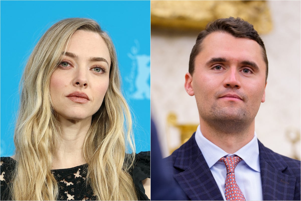 Amanda Seyfried siger, at hun blev tvunget til at ansætte bodyguard efter Charlie Kirk-kontroversen