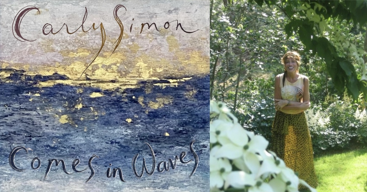 Carly Simon udgiver 'Comes in Waves', det første nye studiealbum i over et årti