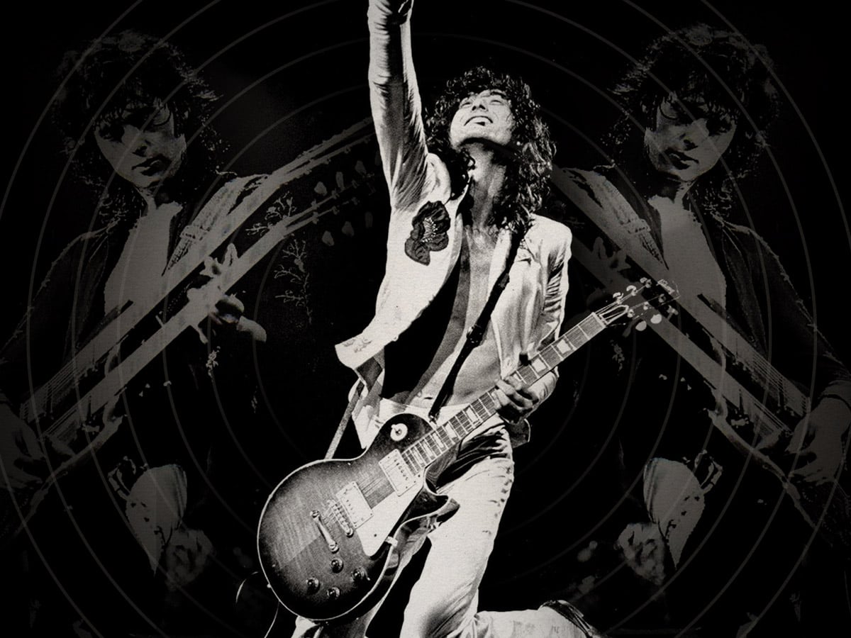 Det eneste rockgeni, ifølge Jimmy Page og George Martin