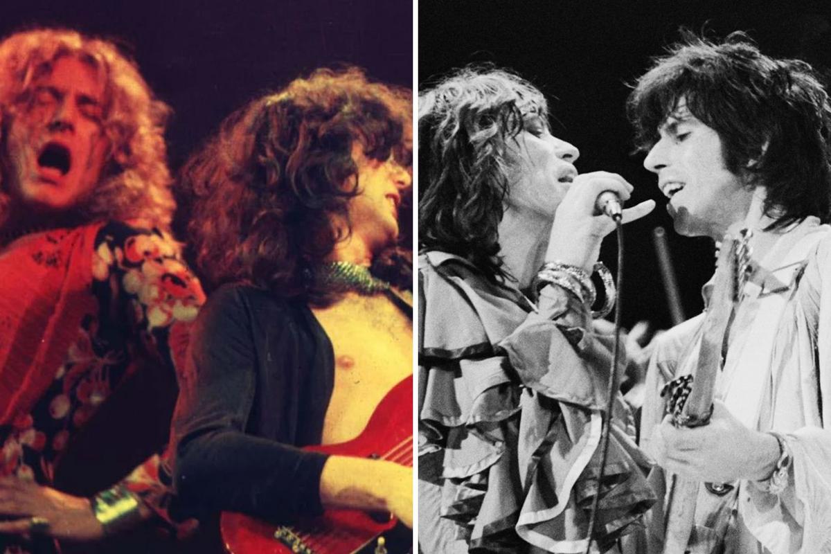 Hvem er 'Big 4' af 70'er rockbands?
