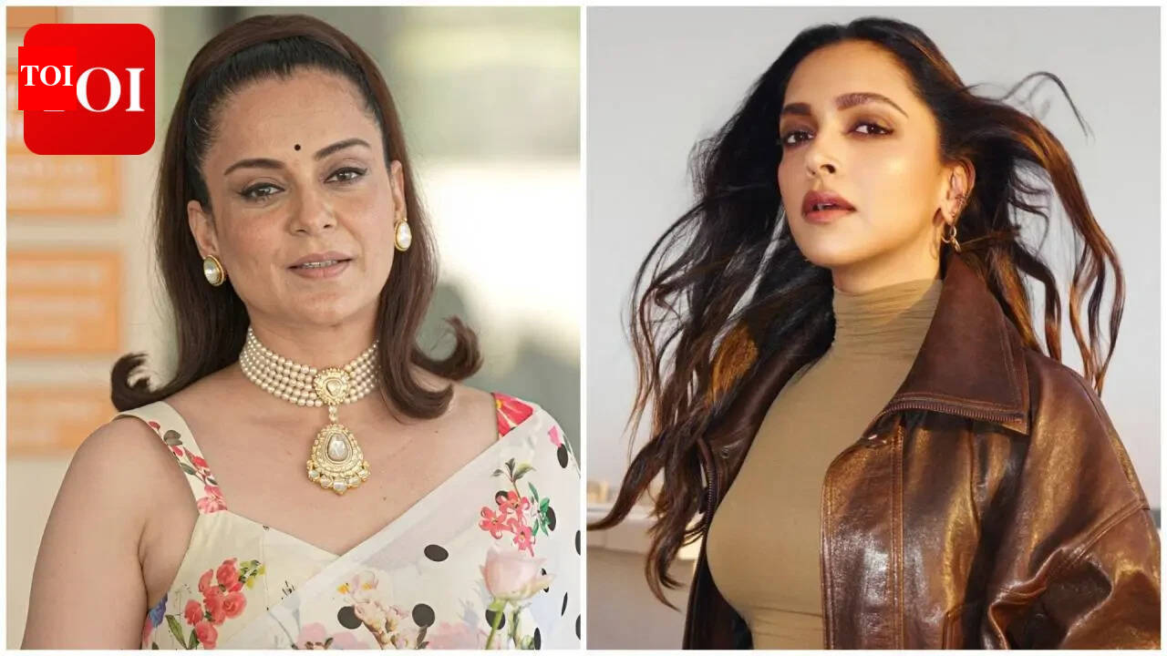 Kangana Ranaut giver en sjælden shoutout til Deepika Padukone, der slår Bollywoods kultur af usikkerhed: 'For meget negativitet' | Hindi film nyheder