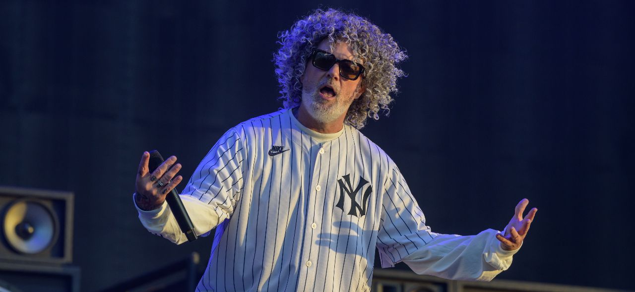 Fred Durst in a big wig