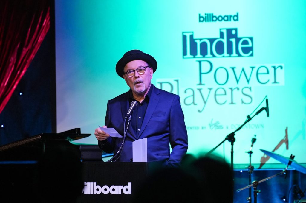 Ruben Blades accepterer Icon Award ved 2026 Indie Power Players: Speech