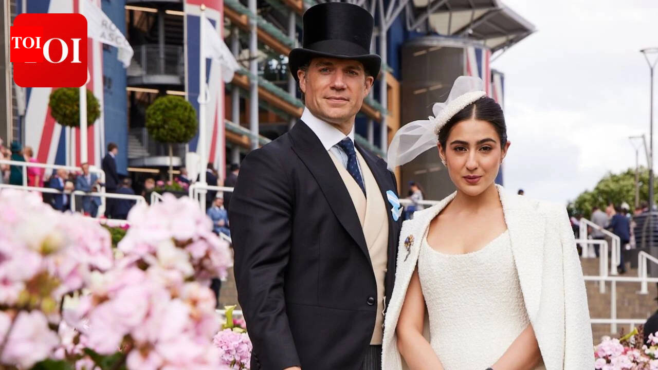 Sara Ali Khans billede med Henry Cavill på Royal Ascot fanger opmærksomhed, da Saif Ali Khan ærer Tiger Pataudi i England |