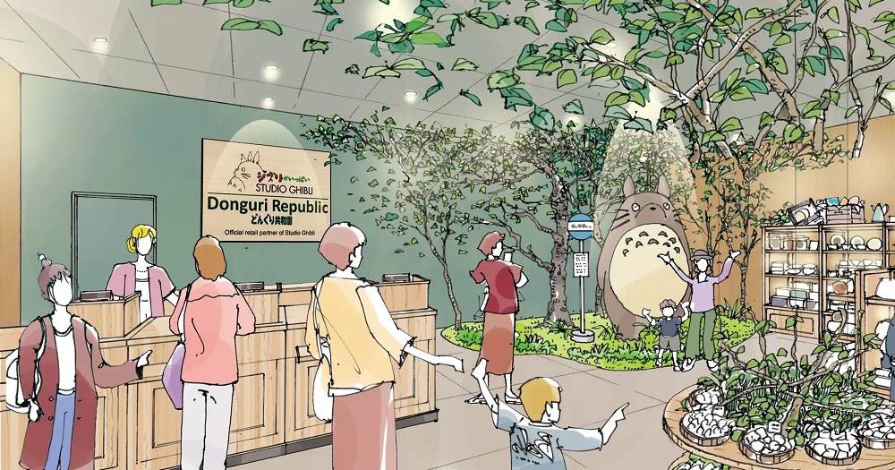 Studio Ghibli-butikken Donguri Republic annoncerer åbning af den første butik nogensinde i Amerika