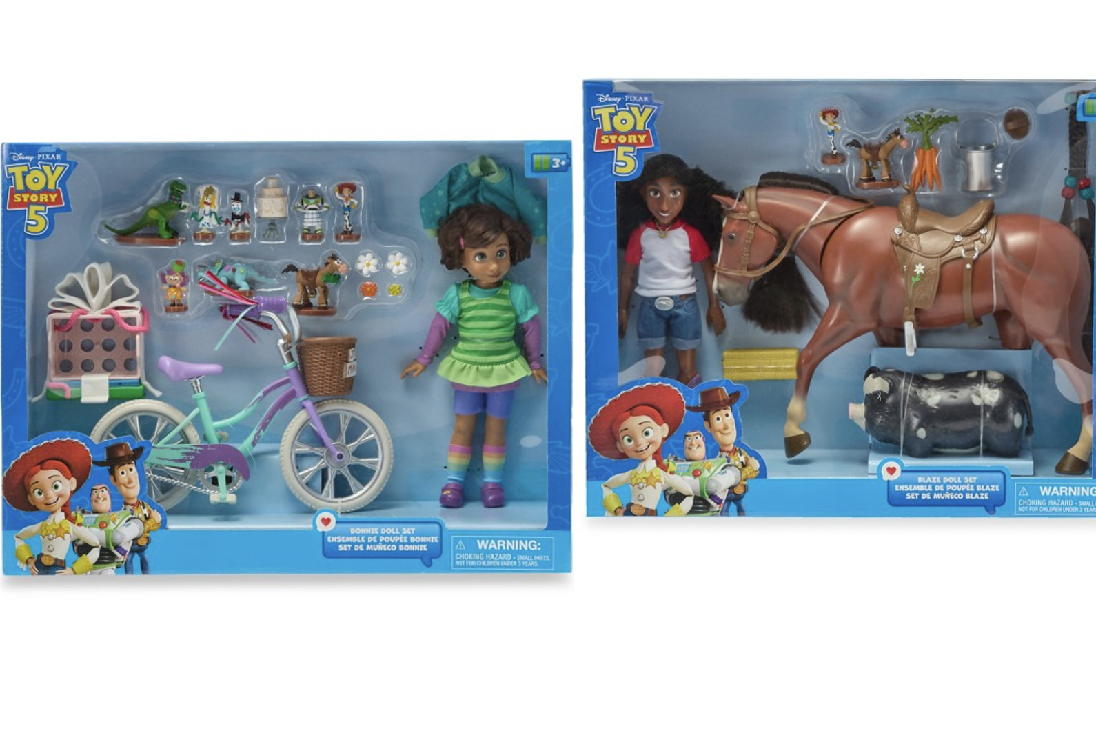 'Toy Story 5' Bonnie and Blaze Doll Sets debuterer i Disney Store