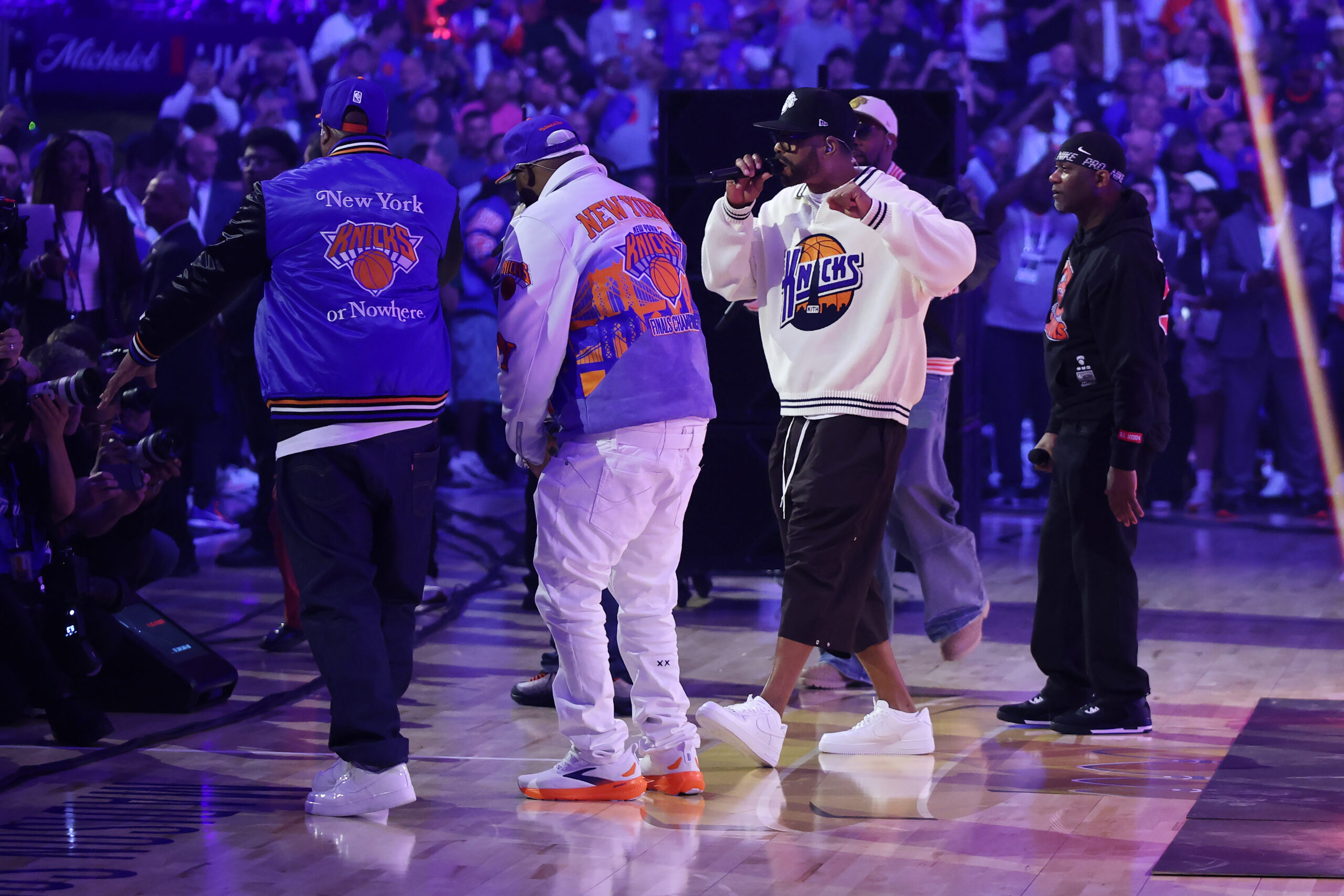 Wu-Tang Clan spillede NBA-finaler i halvleg på MSG